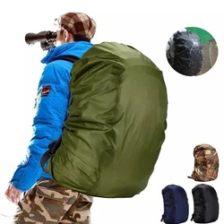 Funda impermeable para mochila, cubierta a prueba de polvo para acampar al aire libre, senderismo, escalada, 15-65L