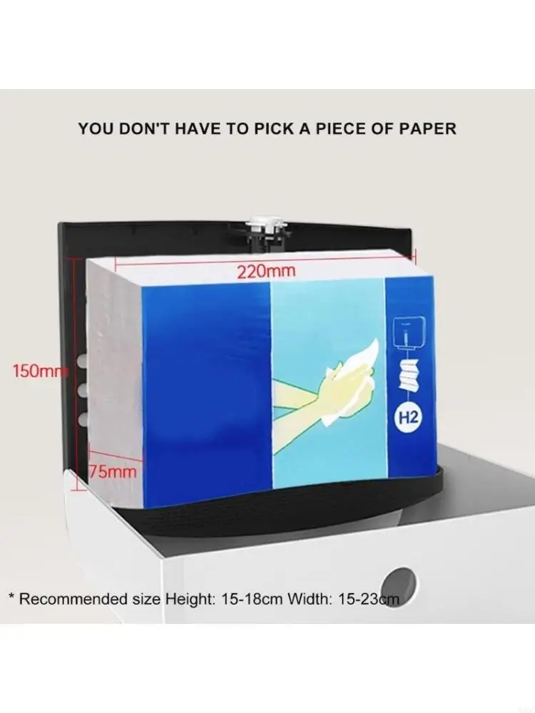 

Настенный складной диспенсер для бумажных полотенец для дома и общественного пространства, ванная комната, сложенный держатель