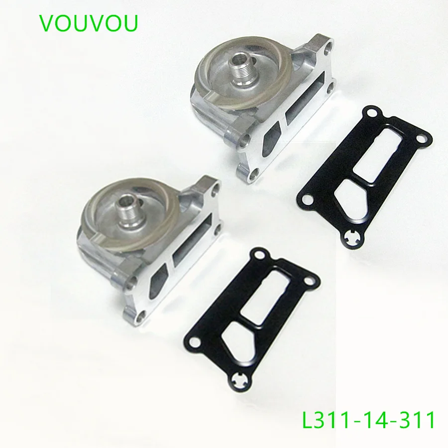 

Car accessories 6 pcs L311-14-311 oil filter body for Mazda 6 2005-2012 GG GH Tribute Mazda 5 2007-2011 CX7 Mazda 3 2006-2012