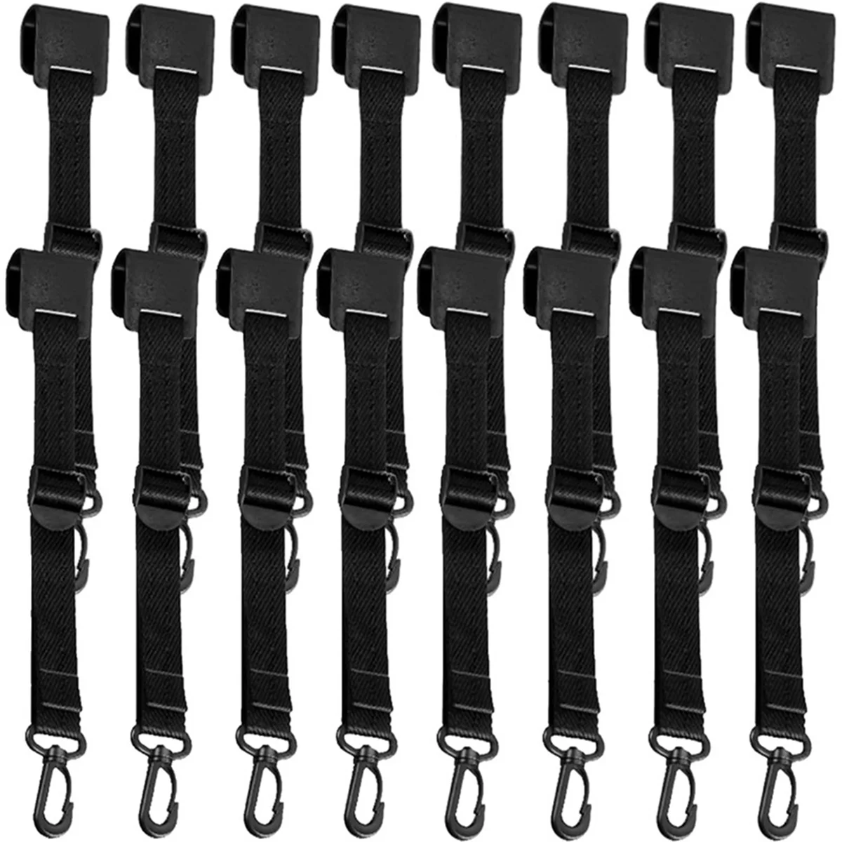 16 Pcs Canopy Hanging Clips Tent Hanging Clip for Business Exhibitions to Hang Signs, Slogans, Flags