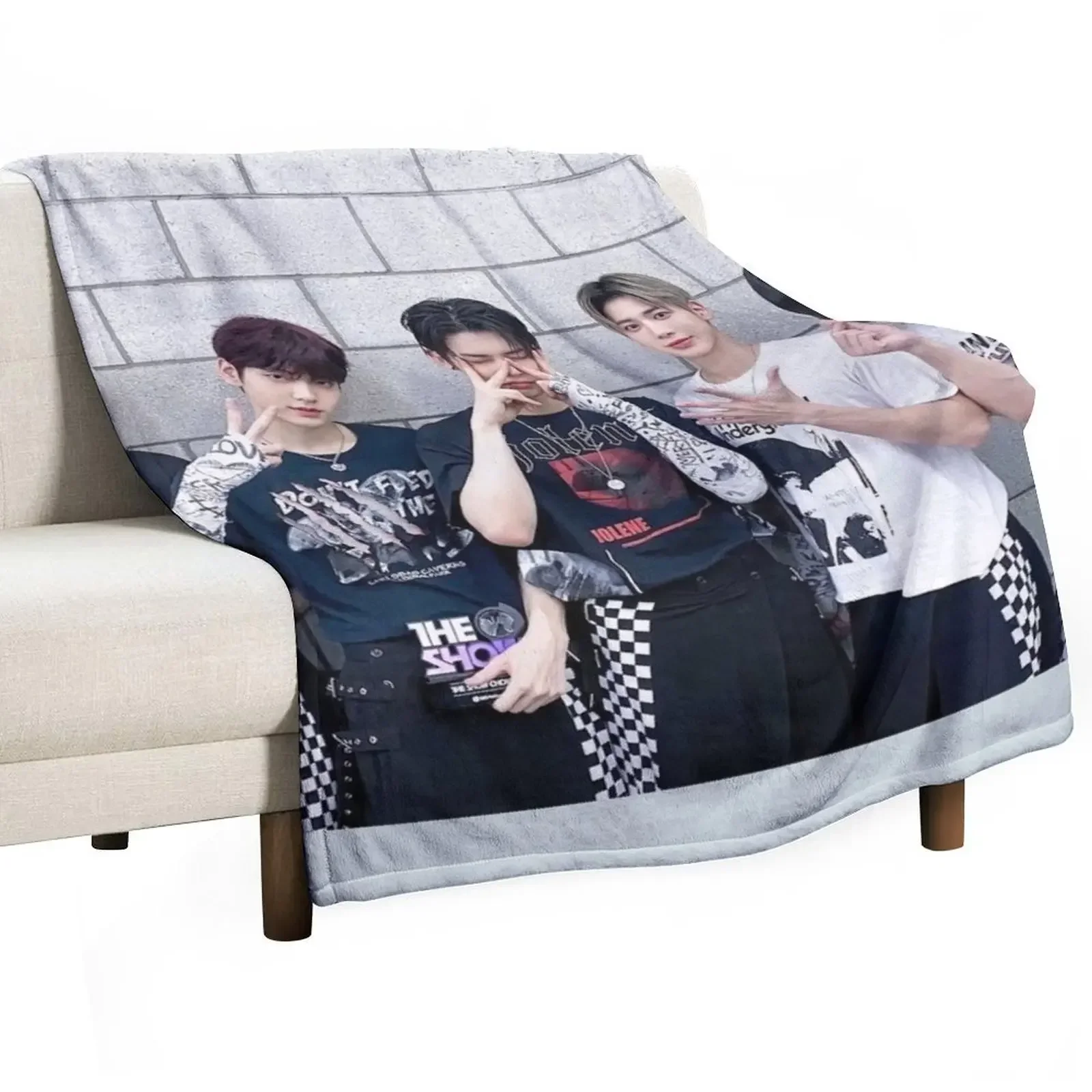 

TXT Throw Blanket Thin warm winter wednesday Tourist Blankets
