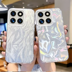 Camlet Laser Bumper Phone Case for Xiaomi POCO X6 X5 X3 M6 M4 M3 M2 F6 F5 F3 Pro NFC GT C61 4G 5G Mi 13T 11 Lite 11i Cover Funda