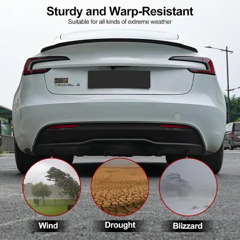 10 best sales model 3 rear spoiler - №3