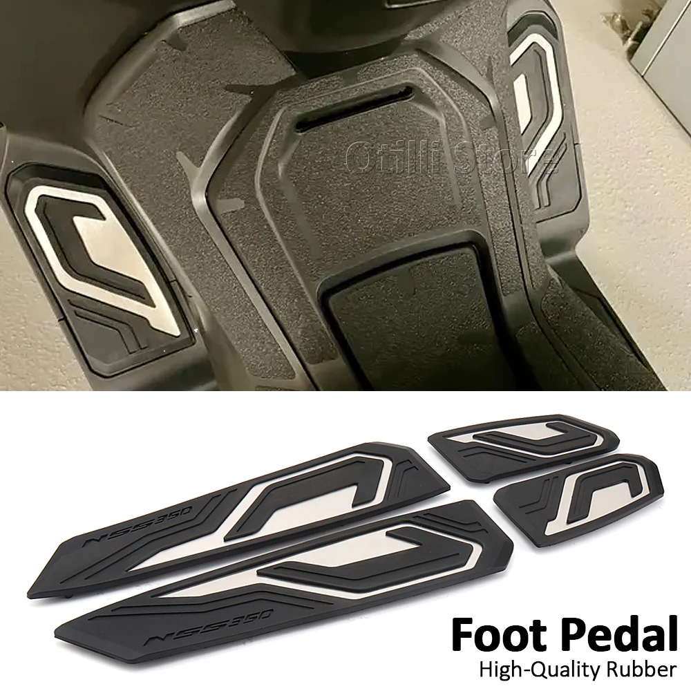 

For Honda NSS 350 NSS350 Nss350 2021 2022 2023 New Motorcycle Footrest Driver Front Rear Foot Pedal Accessories Rubber