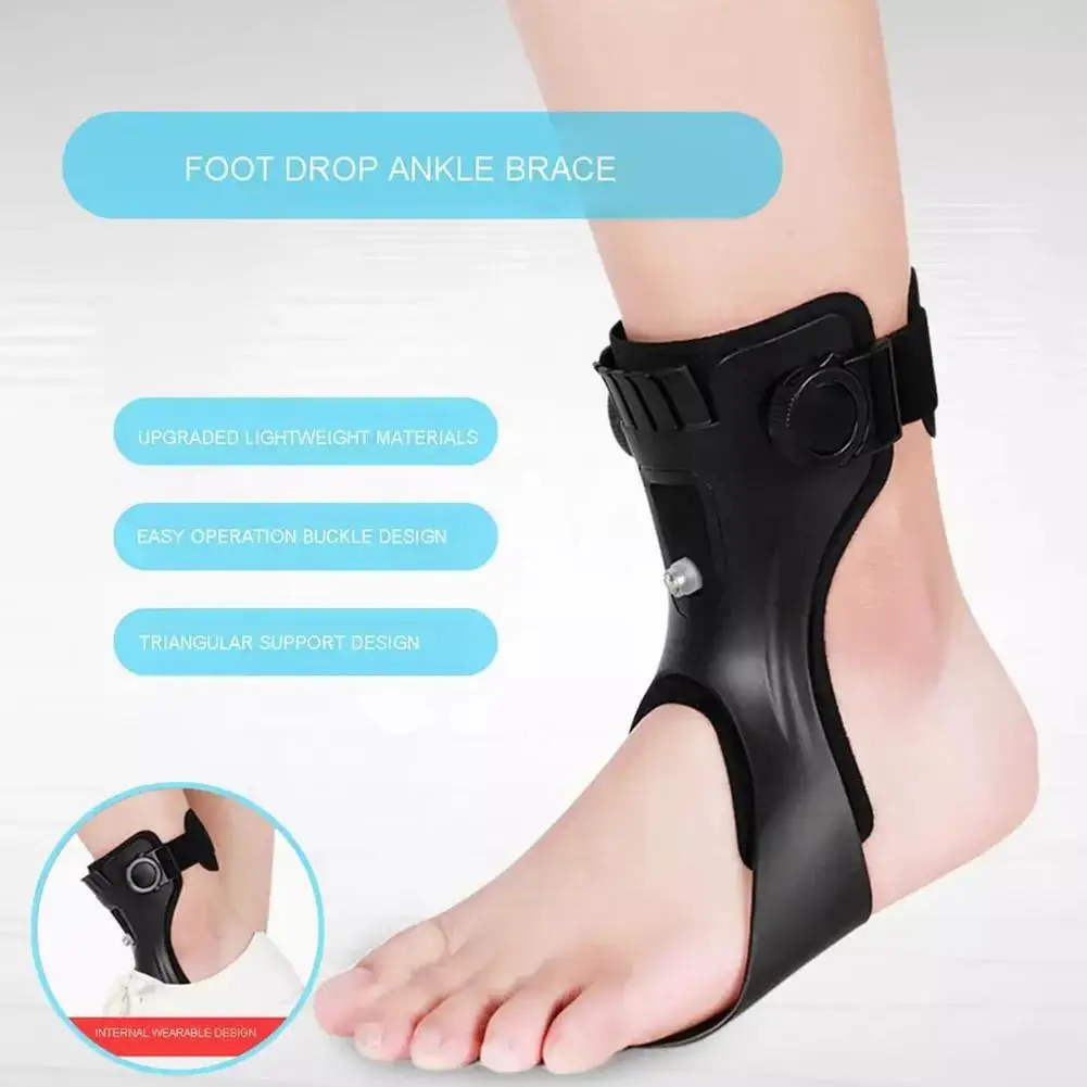 

Drop Foot Brace Orthosis AFO AFOs Ankle Support With Comfortable Inflatable for Hemiplegia Stroke Shoes Walking Z6T0