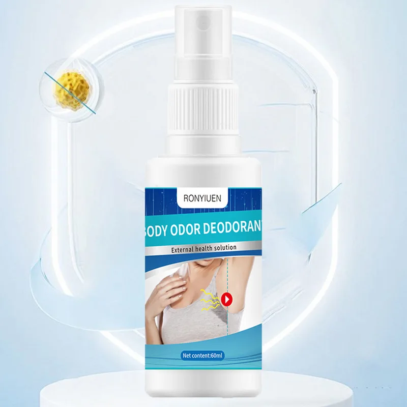 Body Odor Health Care Solution Soothes Sweat Odor and Armpit Odor Portable Light Fragrance Body Odor External Care Deodorant