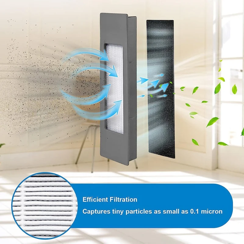 أفضل العروض قطع غيار لـ Ecovacs Deebot T8 T8 AIVI T8 Max 920 950 T5 N7 N8 Pro N8 + N8 Pro Plus مرشح الفرش الجانبية الرئيسية