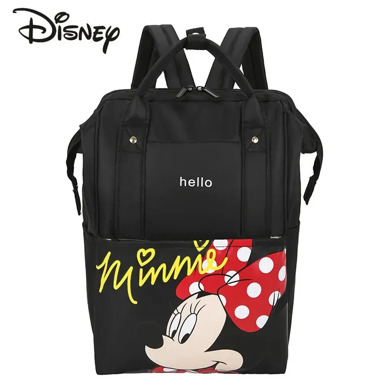 Disney Mickey\'s New Mommy Bag High Quality High Capacity Mother and Child Bag Cartoon Multi Functional Baby Item Storage Bag