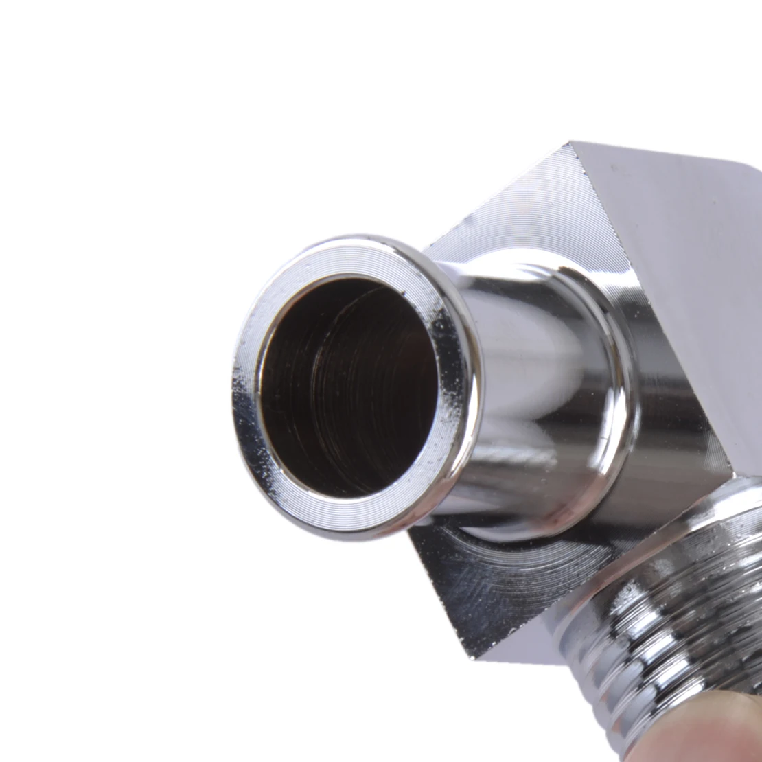 

Универсальный адаптер для шланга нагревателя, фитинговый разъем 1/2 дюйма NPT до 5/8 дюйма, зубчатый шланг, 02 фута, 90 градусов