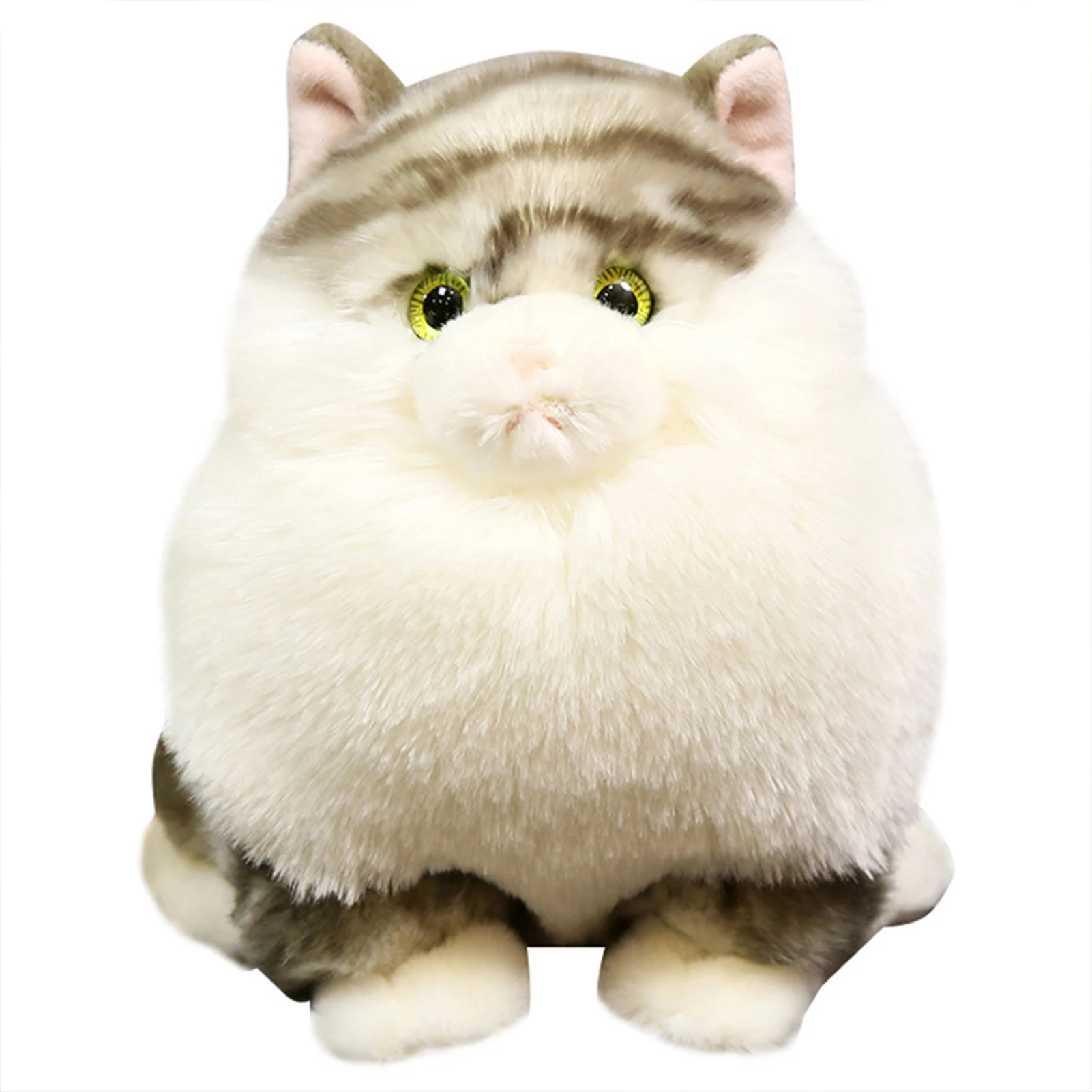 

Пушистая плюшевая кукла-кошка, мягкая мультяшная котенок, плюшевая игрушка-пустышка, прикроватный орнамент, подушка, подарок для детей, девочек