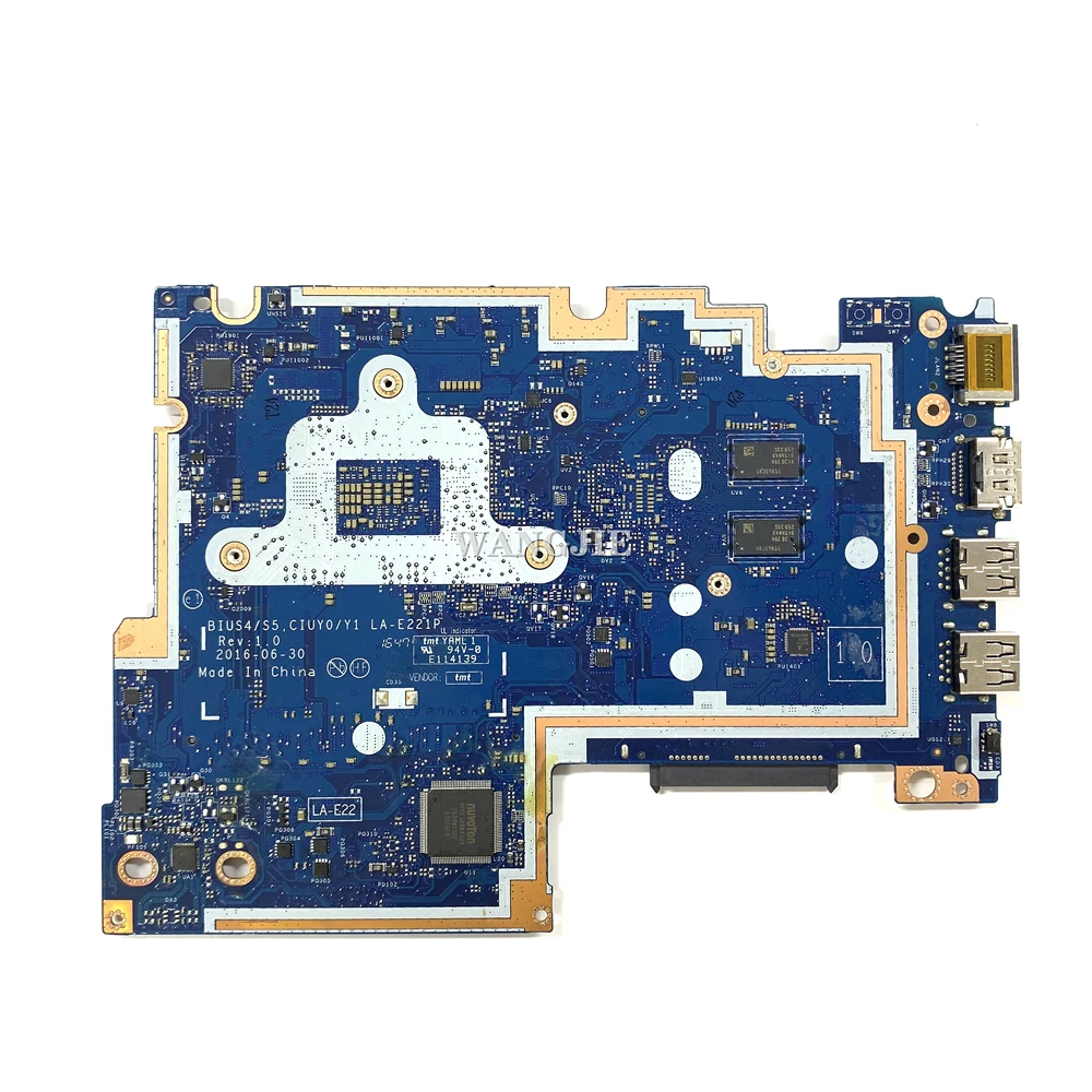 Imagem -02 - Placa-mãe do Portátil para Lenovo Ideapad 51014ikb 5b20m32823 La-e221p I57200u Cpu Gpu 2g 100 Testado ok