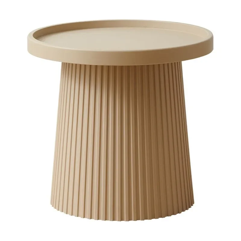 

Nordic Light Luxury Round Tea Table Modern Simple Creative Net Red Home Small Apartment Living Room Balcony Small 2025