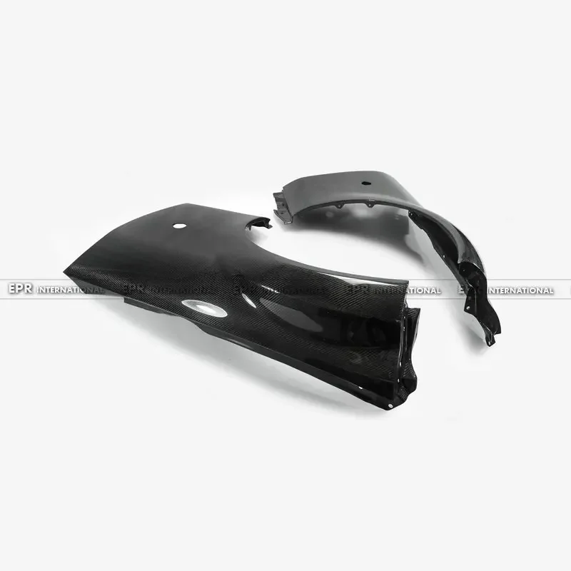 Car-styling Carbon Fiber OEM Front Fender With Hole Glossy Fibre Wheel Arch Auto Body Kit Fit For Mazda MX5 NC NCEC Roster Miata