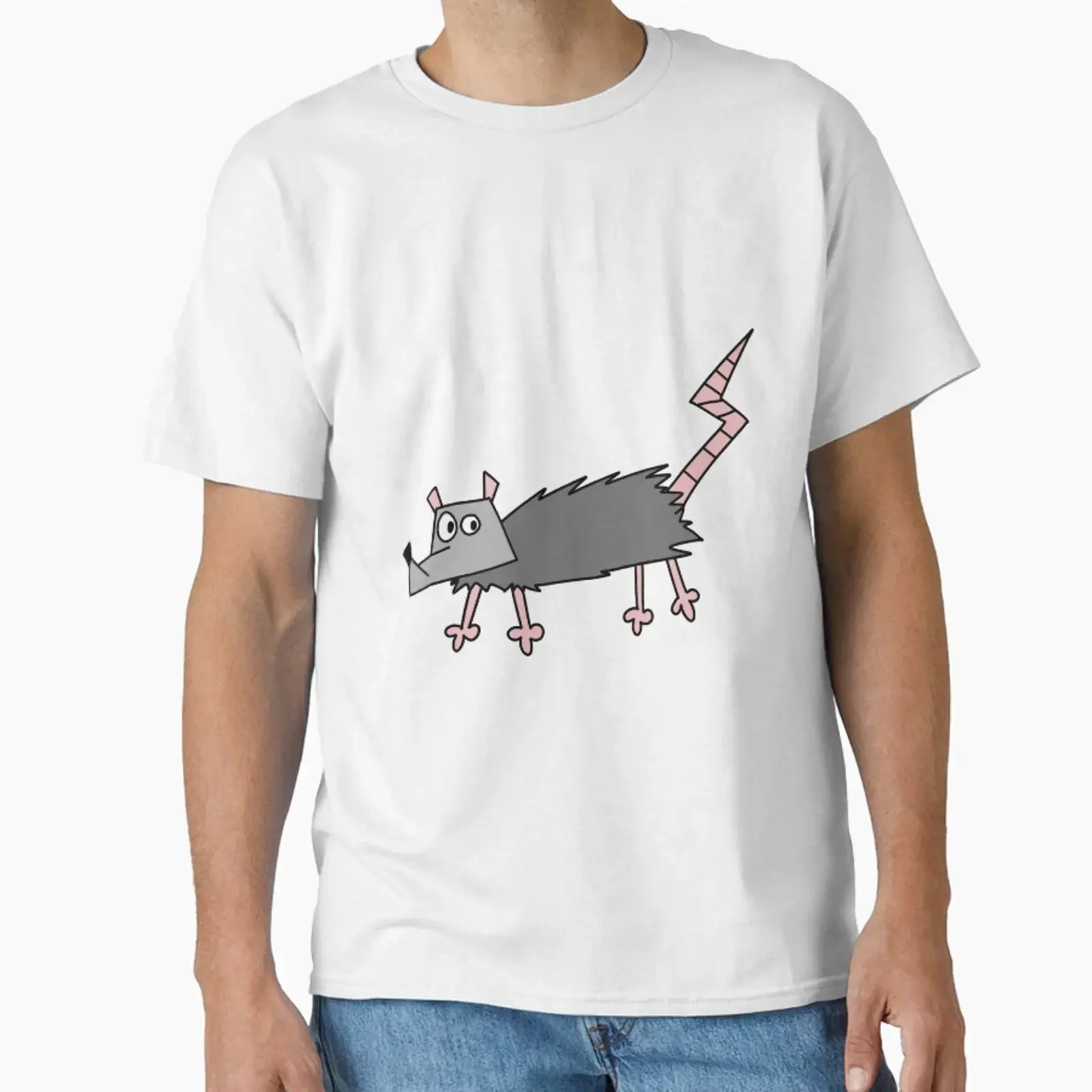 Possum designed and sold by red1215 vintage Washed Unisex Versatile Soft Top For Everyday Wear fashion Comfortable Casual