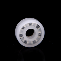 HMA73-1Pc Plastic Bearing PP 608 Glass Balls 8*22*7mm Ball Bearings
