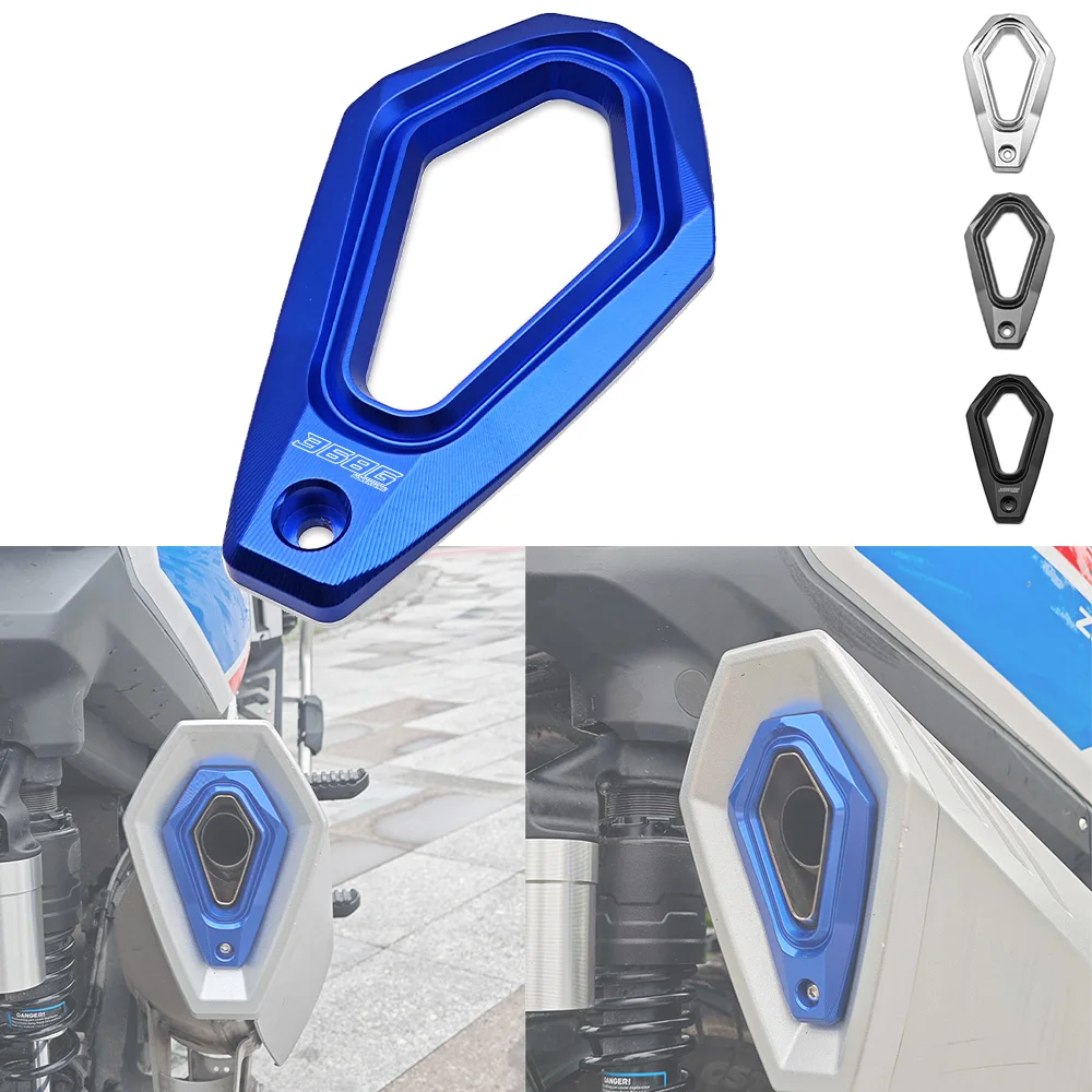 

For ZONTES 368G 501G 368K 368M 368D 2024 2025 Motorcycle Exhaust Pipe Tail Decorative Protection Cover Guard ZT368G Accessories