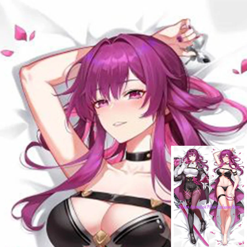 Чехол на подушку в стиле аниме Dakimakura Kafka с двусторонним принтом, 2-сторонняя наволочка, украшение