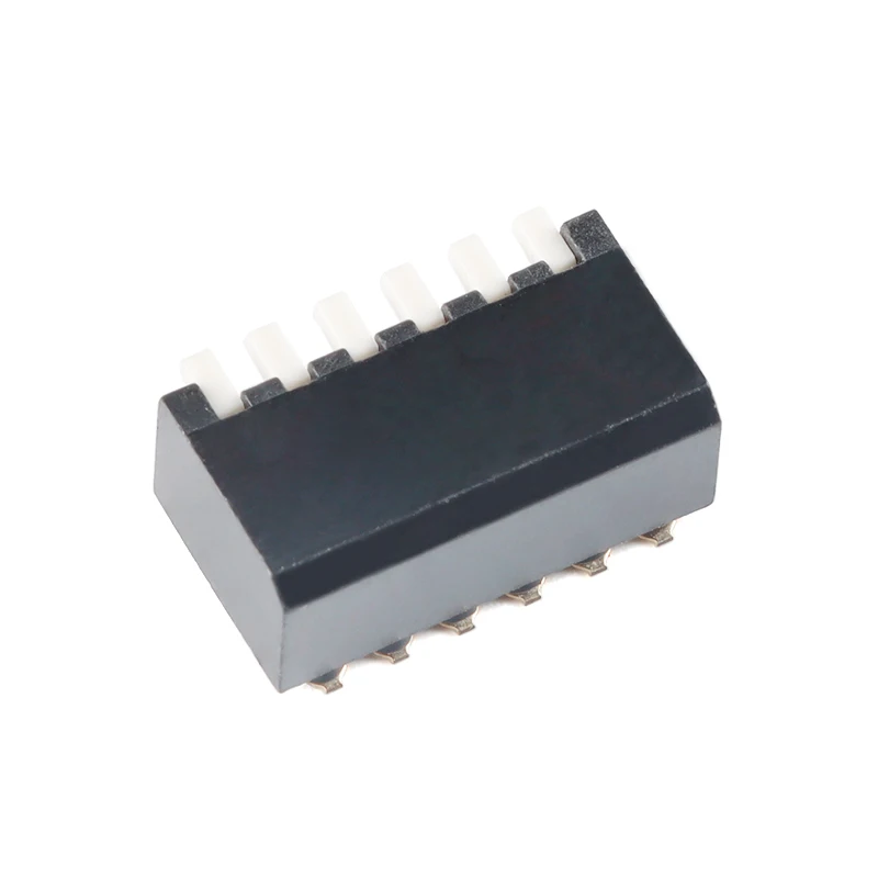 Original DSPV06LSGET 2.54mm pitch 6-position key type SMD DIP switch/toggle code switch