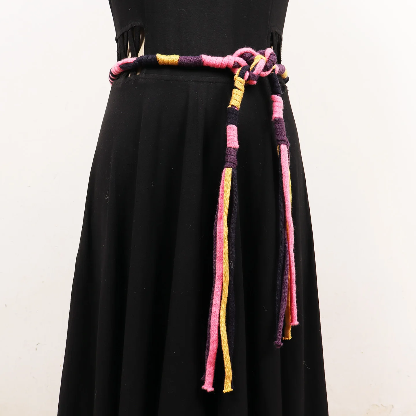 

Женский ремень ручной работы в богемном стиле, высококачественная универсальная юбка и джинсовая цепочка на талию для лета, аксессуар для ремня