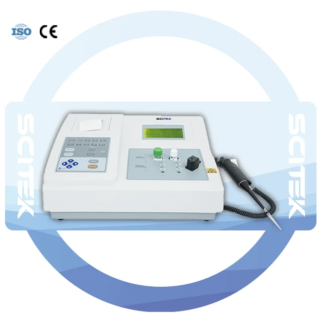 Semi-auto Coagulation Analyzer 10000 test Result 4 Different Parameters Analysis in the Same Time Coagulation Analyzer