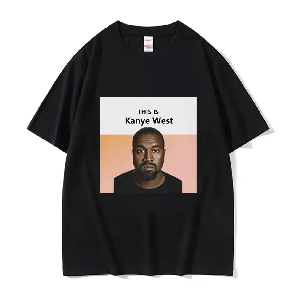 Funny Kanye West Meme T-Shirt Men\'s Vintage Hip Hop Rap Style Tshirt Men Women Short Sleeve T Shirt Streetwear