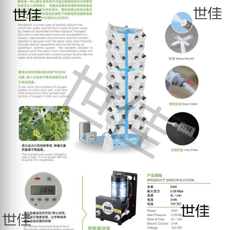 

Определения туманной пагодии Семейное беспочвенное выращивание семян овощей Прямые продажи Балконное выращивание овощей Стереоскопическая сосна