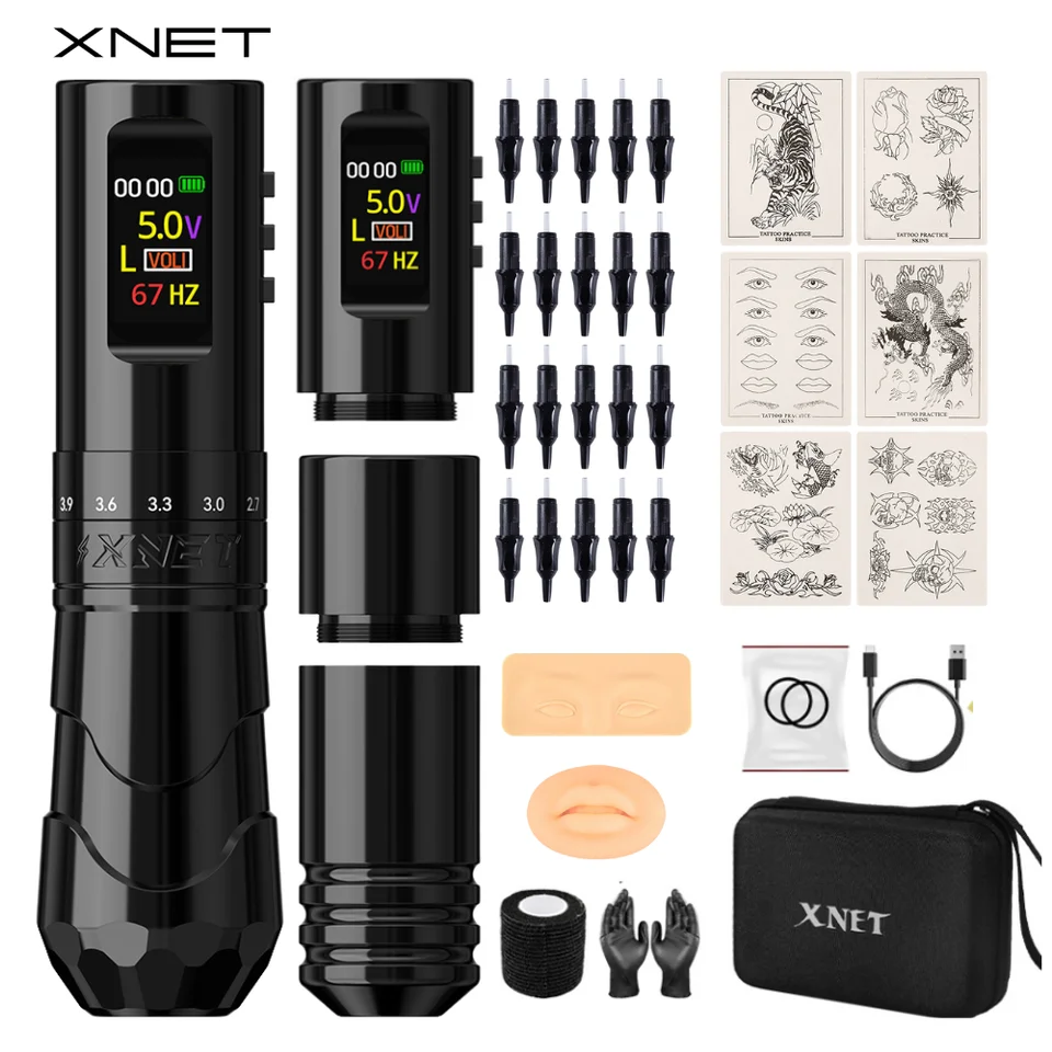 XNET Void Wireless Tattoo Machine 2.4-4.2mm Adjustable Stroke