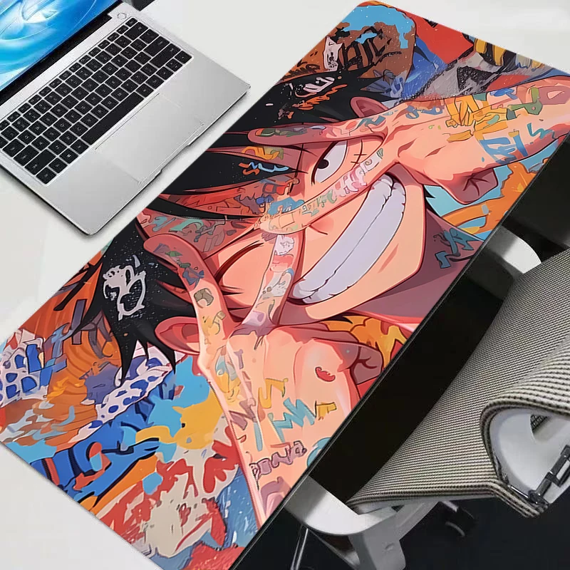 

Mouse Pad Kawaii One Piece Gaming Accessories Notbook Computer Speed Mini Pc Gamer Keyboard Desk durable Mat Mousepad