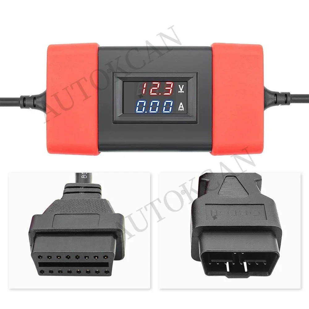 Heavy Duty Truck 24V to 12V OBD2 16Pin Adapter Cable for Launch X431 Easydiag2.0/3.0 Golo Carcare Diagnose