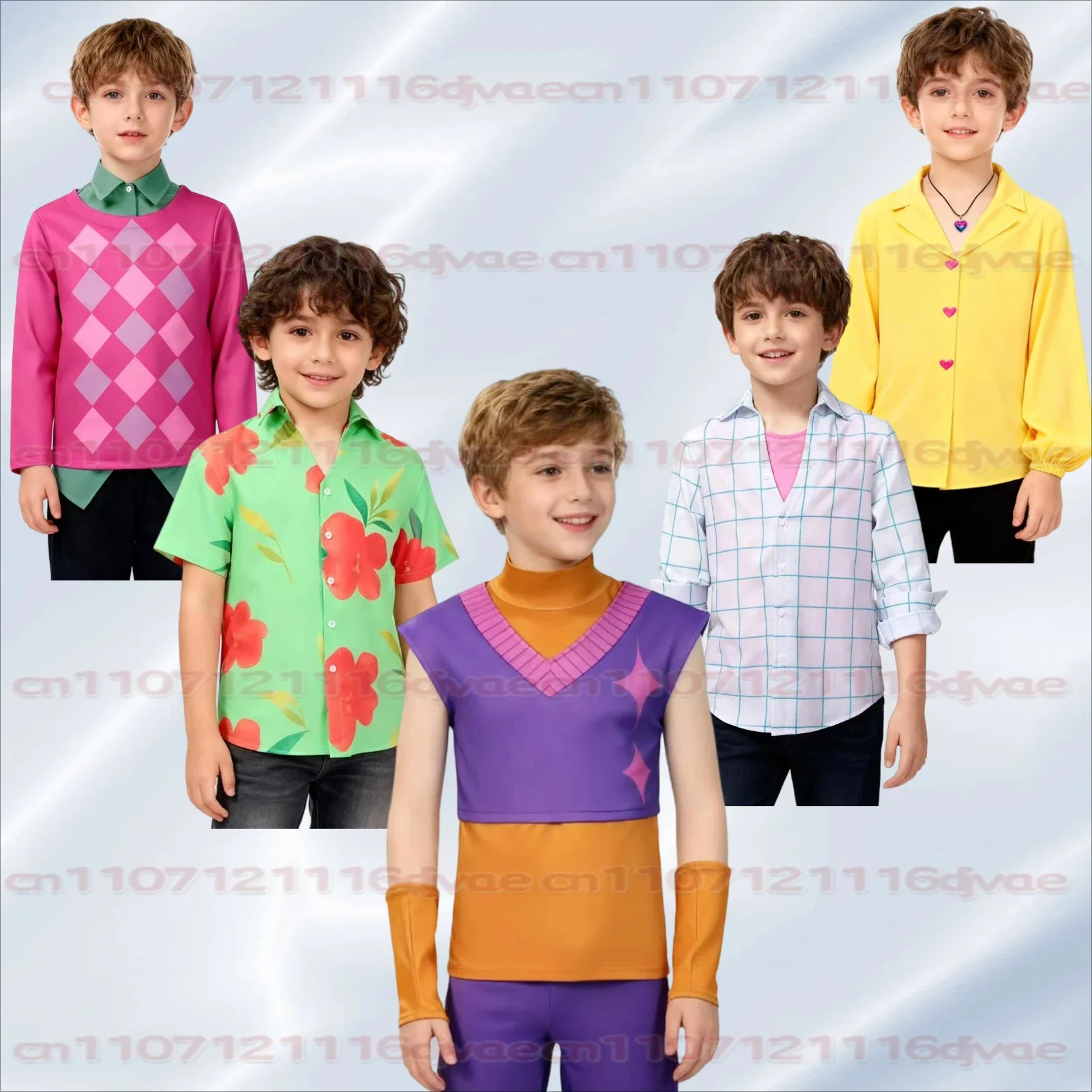 

Saja Boys All Members Top Clothes Cosplay Jinu Role Play Costume Anime Saja Boys KPOP Halloween Cosplay Outfit for men boys