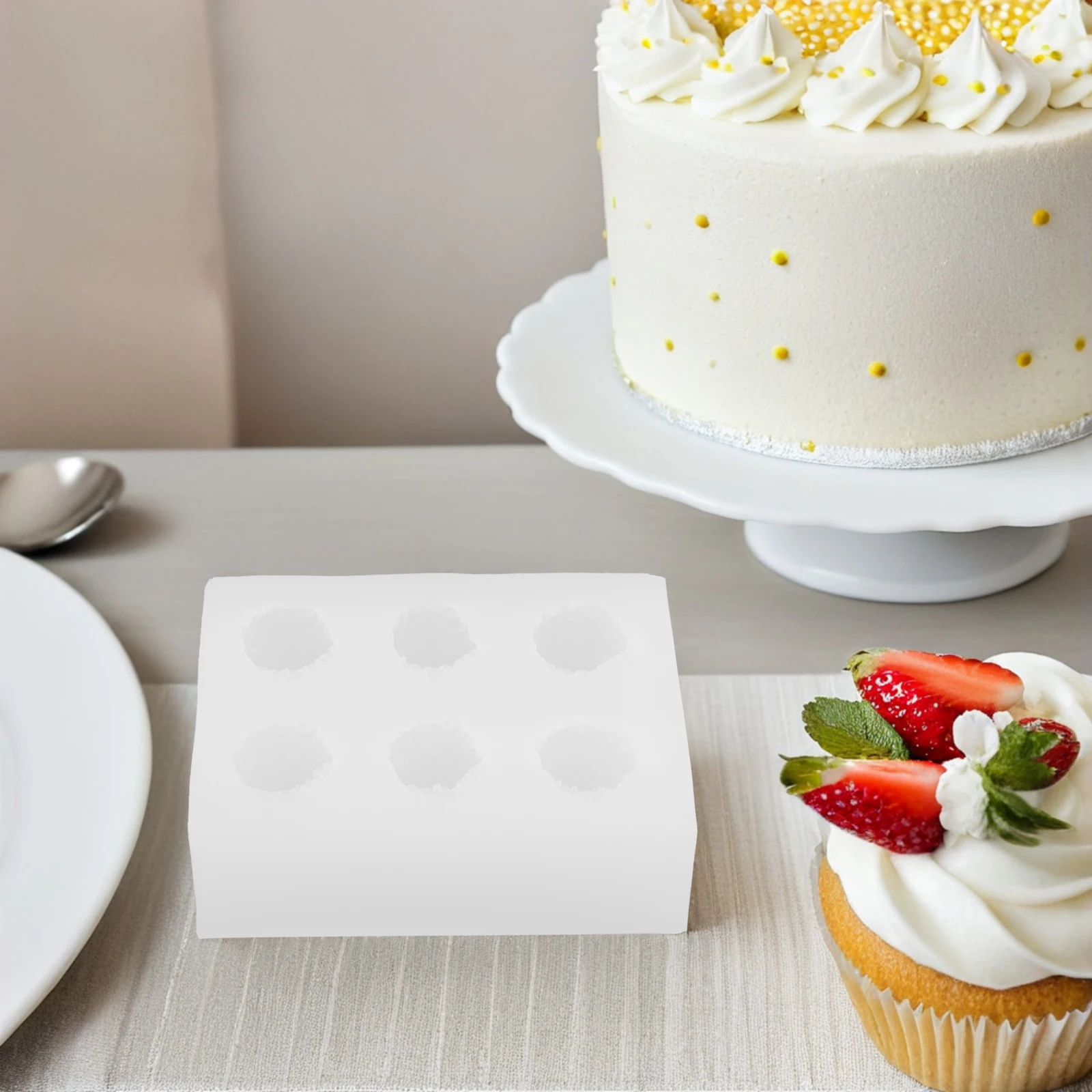 

Strawberry Cake Mold Chocolate Molds Baking Mold/cake Fondant 3d Fruit Shaped Silica Gel Decorating