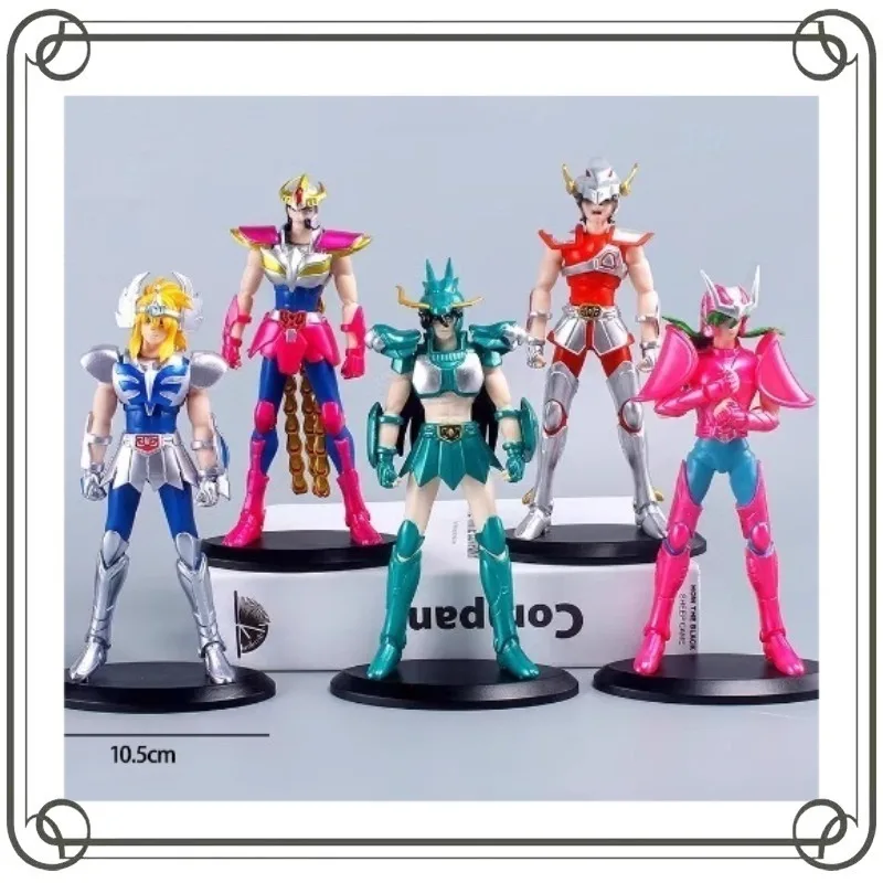 

Saint Seiya Action Figure Anime Character Cute Cartooncreativity 19cm Desktop Ornamen Collection Gifts