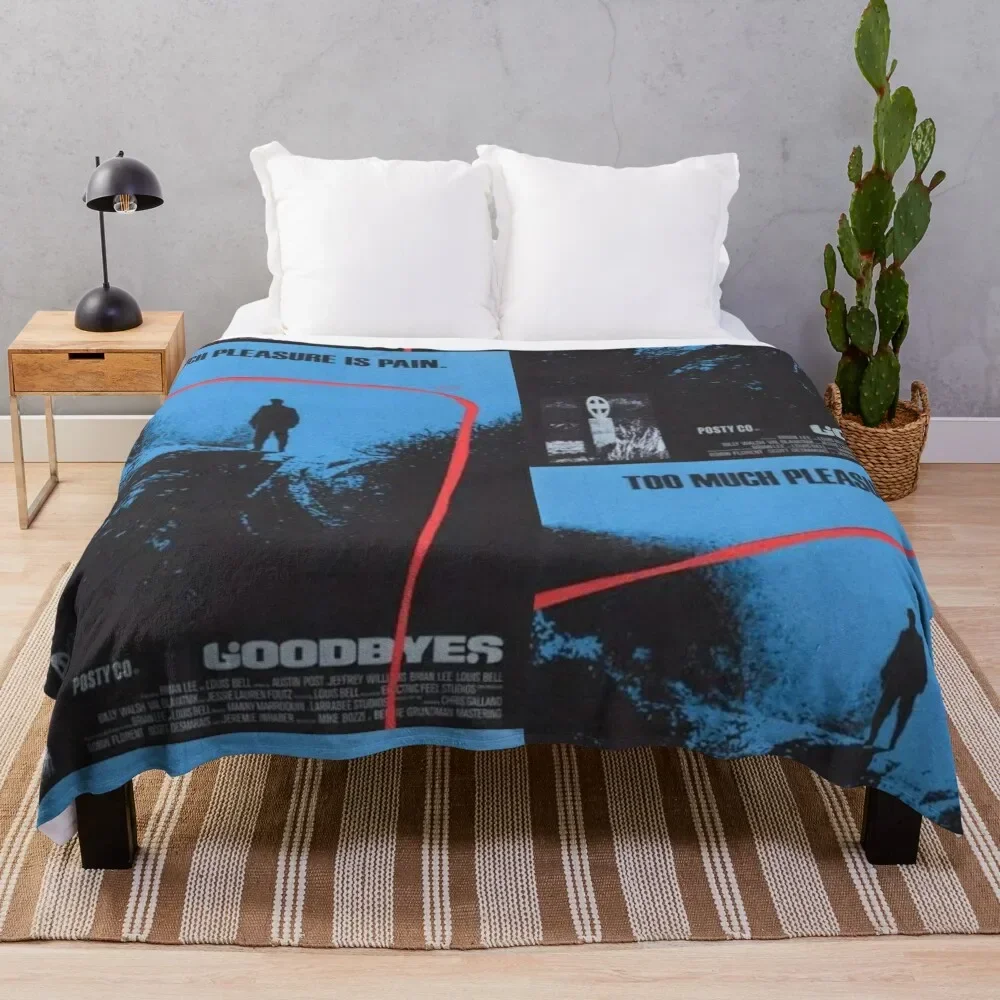 posty - GOODBYES album cover Throw Blanket Luxury Throw Sofa Quilt Blankets