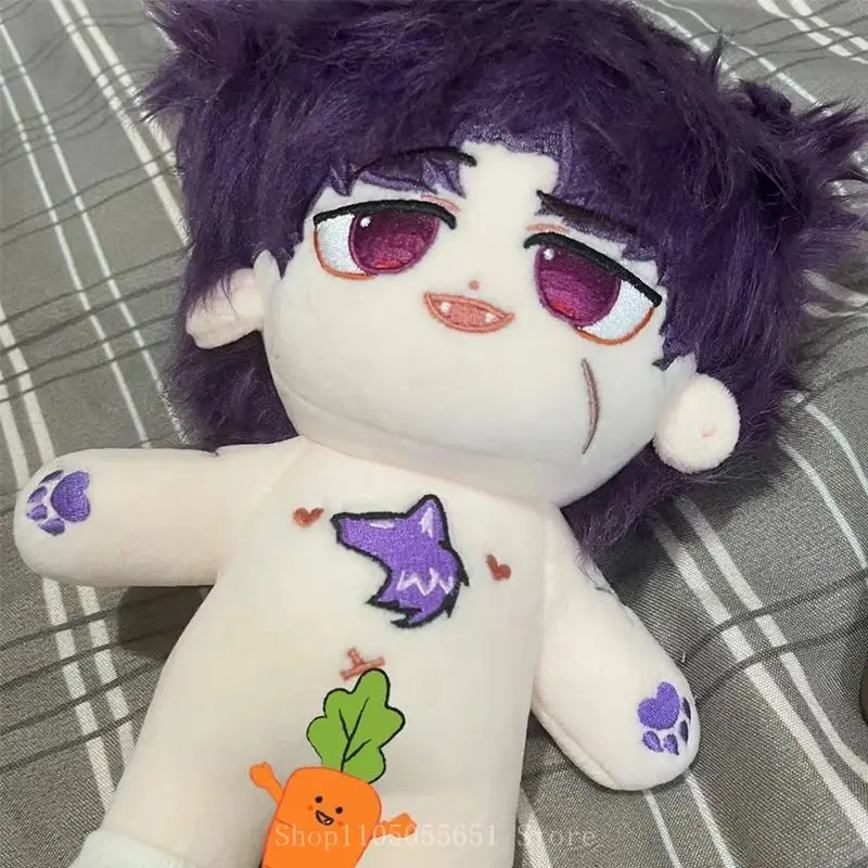 20CM Anime Camp Buddy Yoichi Yukimura Wolf Plush Cotton Doll Body BL Game Cosplay Dress Up Clothes Outfit Fans Xmas Gifts - view 5