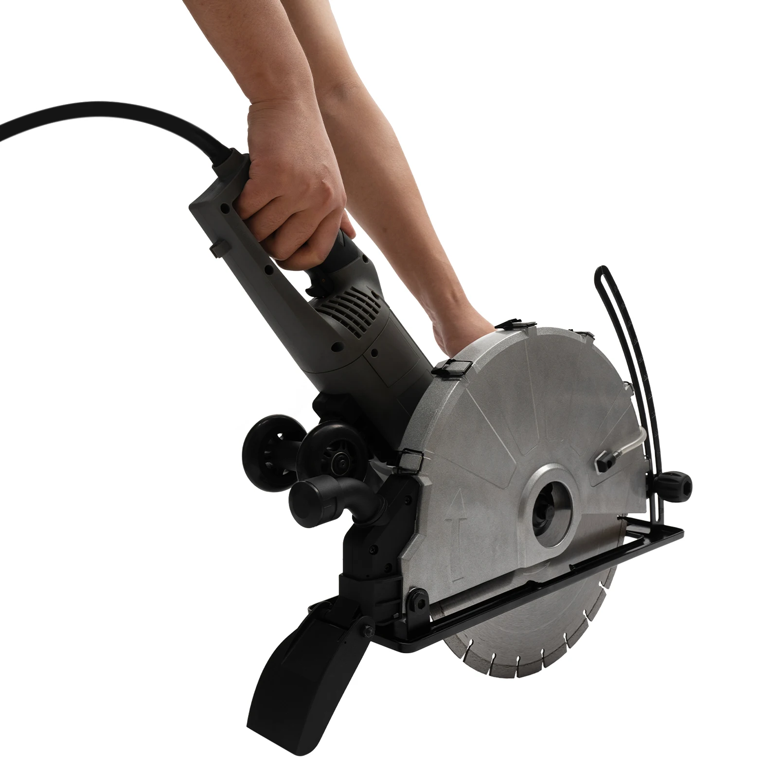 

Circular Saw 3500W Electric Corded Circular Concrete Saw 3800RPM Power Angle Cutter Cutting Depth: 0-115mm