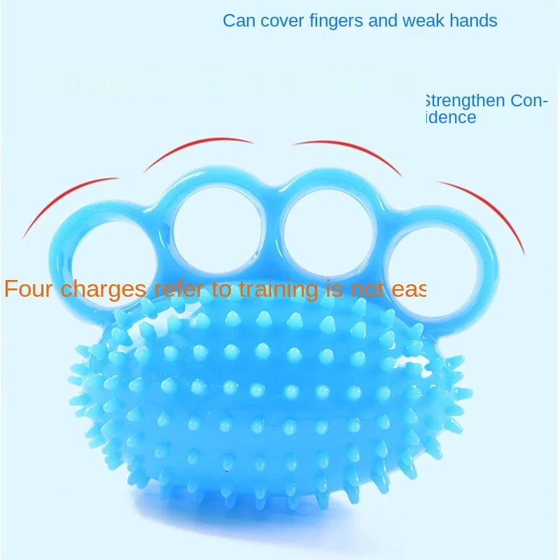 Finger Grip Ball Massage Rehabilitation Training Elderly Exercise Ball Hand Finger Strength Circle Grip Device Stroke Hemiplegia