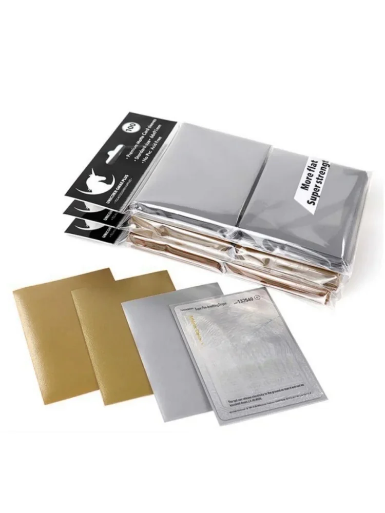 100 pièces manchons de cartes pour TCG MTG carte de collecte magique 66x91mm manchons de cartes à collectionner taille Standard pour jeu de société Lorcana Yugioh