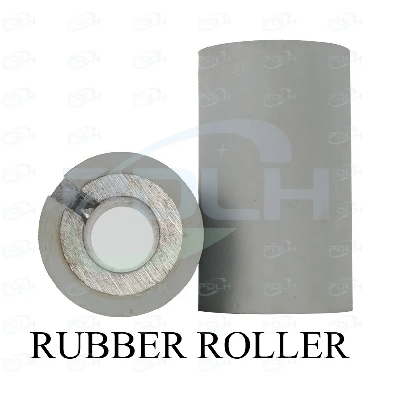 2PCS  35*16*60mm Excellent Rubber Roller for Manual Edge Banding Machine   Parts