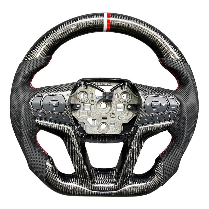 

Car Interior Accessories Customized Carbon Fiber Steering Wheel for Isuzu D-max 2013-2018