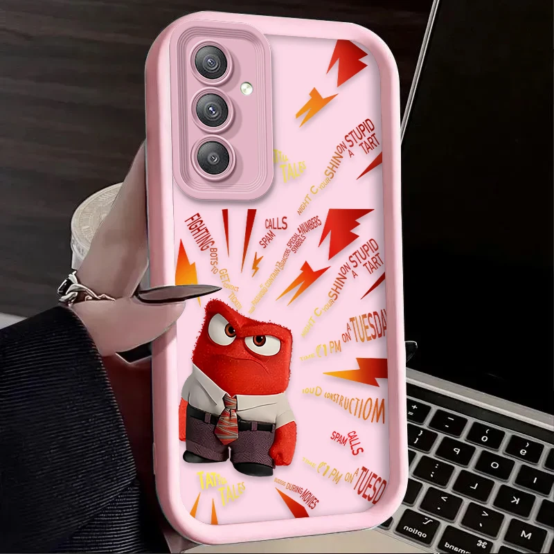 Disney Inside Out 2 Phone Case for Samsung Galaxy A55 A35 A25 A15 A05 A05S 5G A24 A13 A23 A12 A22 A32 A52 A52S A71 A72 A51 4G