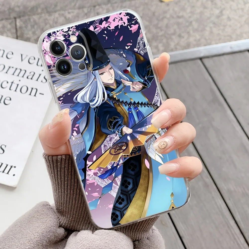 Onmyoji game Phone Case for iPhone 8 7 6 6S Plus X SE 2020 XR XS 14 11 12 13 Mini Pro Max Mobile Case