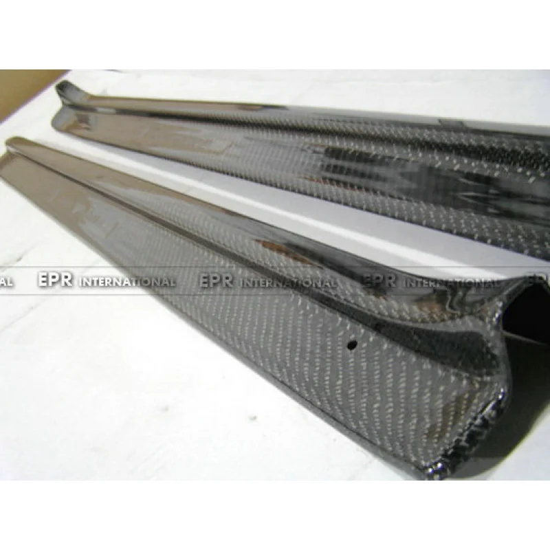 SAAR لألواح عتبة الباب الداخلية من ألياف الكربون لنيسان سكايلاين R34 - شرائط ترحيب مضادة للخطوات #2