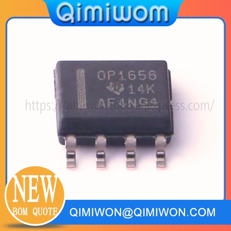 100% Original OPA1656IDR SoundPlus Ultra-low Noise And Distortion, Burr-Brown Audio Operational Amplifier 8-SOIC -40 To OPA1656