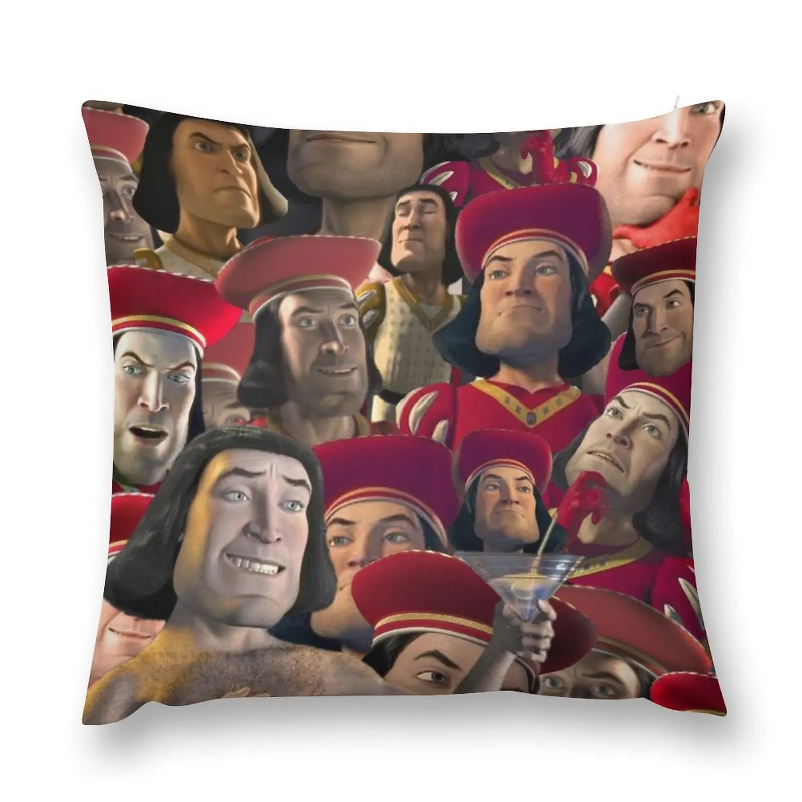 

Lord Farquaad Throw Pillow Christmas Covers For Cushions Sofas Covers Pillowcases For Pillows pillow