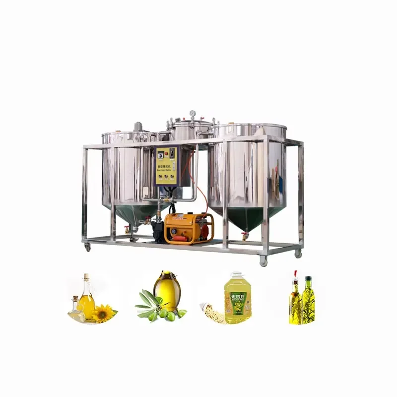 Small Scale Palm Oil Cocoa Butter Oil Deodorizer Refinery Machine
