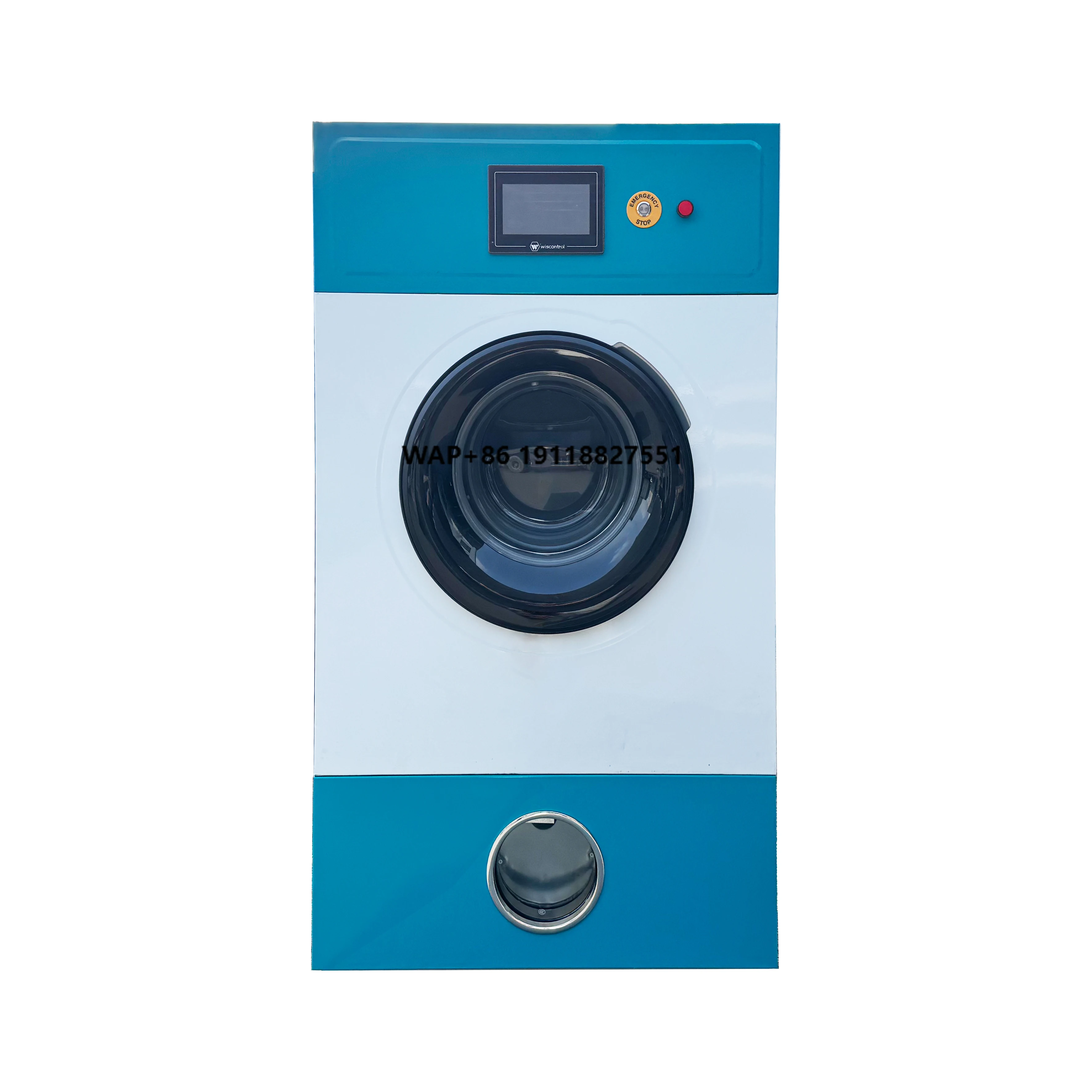 High Quality Large Capacity Industrial Dry Cleaning Machine Electric Stainless Steel New Industrial Laundry Oil Perc Hydrocarbon