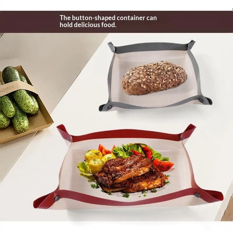 Silicone Baking Mat Non-Stick Leakproof Heat Resistant Reusable Liner for Cookie Tray Oven Home Kitchen Baking Use