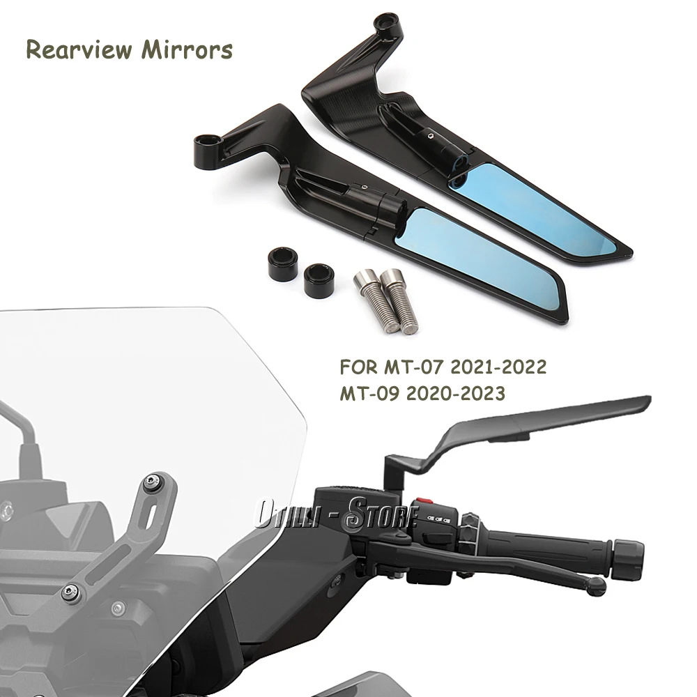 

For BMW CE04 CE 04 ce04 2022 2023 New Motorcycle Accessories Mirrors Wind Wing Adjustable Universal Rotating Rearview Mirror