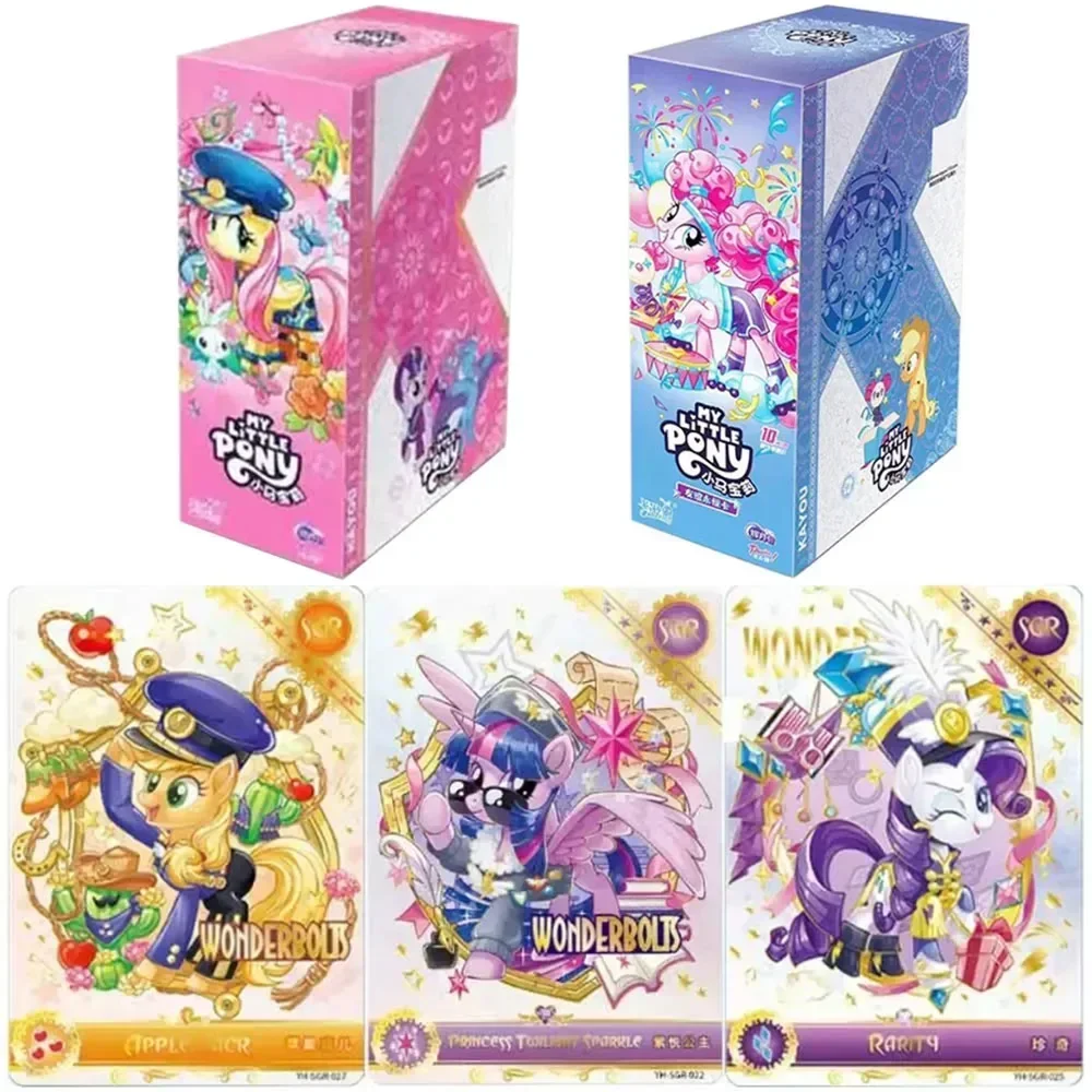 KAYOU Genuine My Little Pony Card 40th Anniversary Limited Friendship Eternal Card Rare SC SGR Cards Toy Gift Princess Card