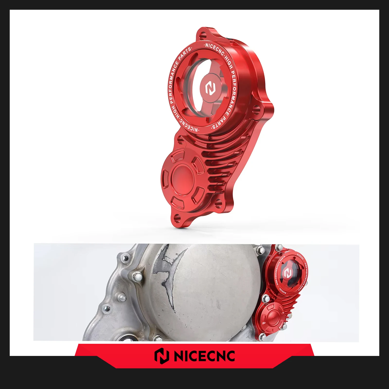 

NICECNC для Honda XR650R XR 650R XR 650 R 2000-2007 2006 2005 2004, крышка масляного фильтра двигателя мотоцикла, защитная алюминиевая крышка